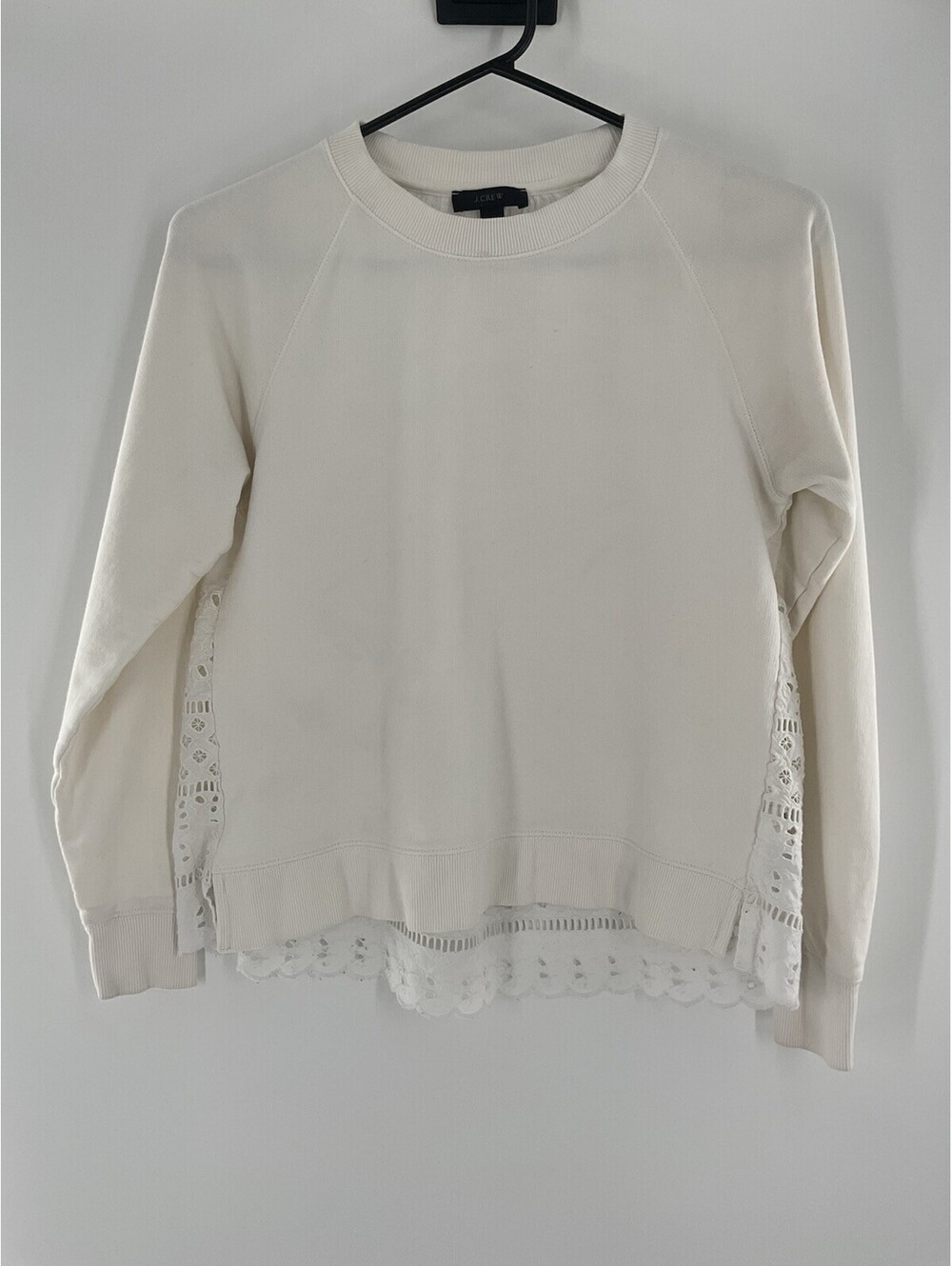J Crew Women’s Extra Small Beige Sweatshirt Blouse 121